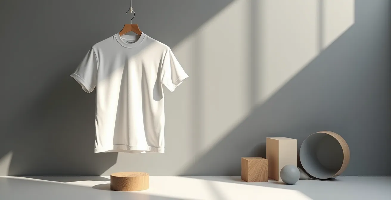 Bauhaus-inspirierte Kleidungsstücke mit klaren Linien und funktionaler Ästhetik