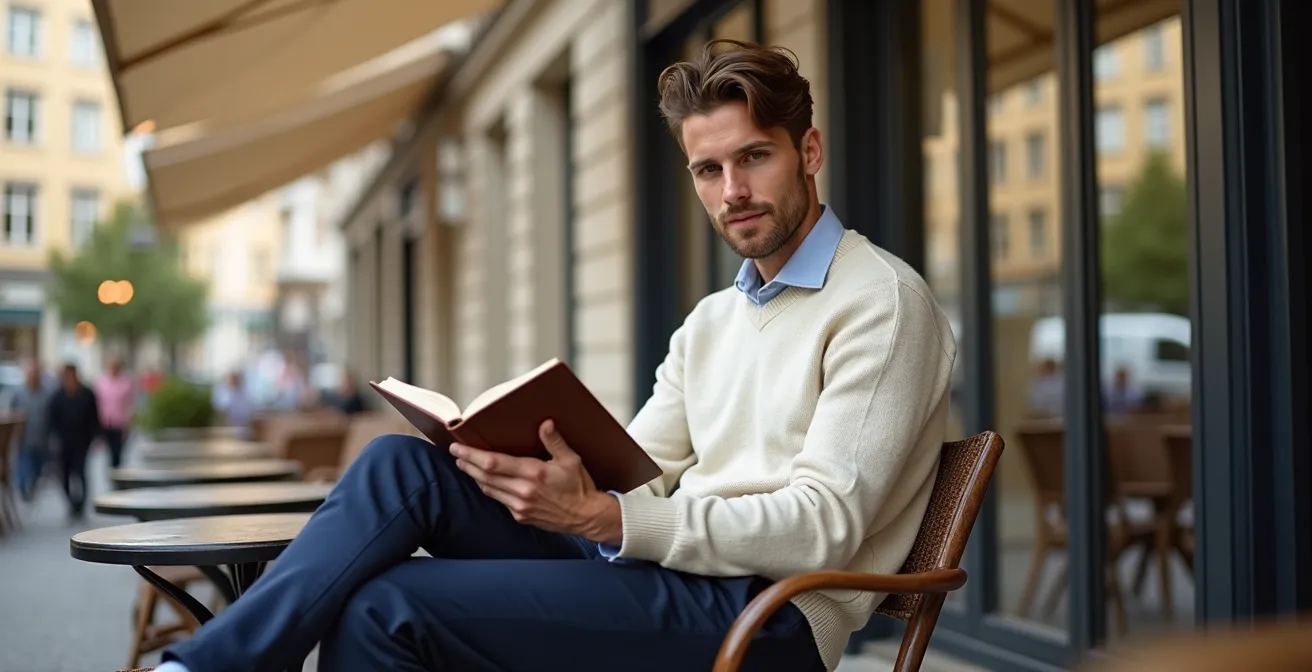 Drei verschiedene Styling-Varianten mit Canvas-Hose für unterschiedliche Anlässe