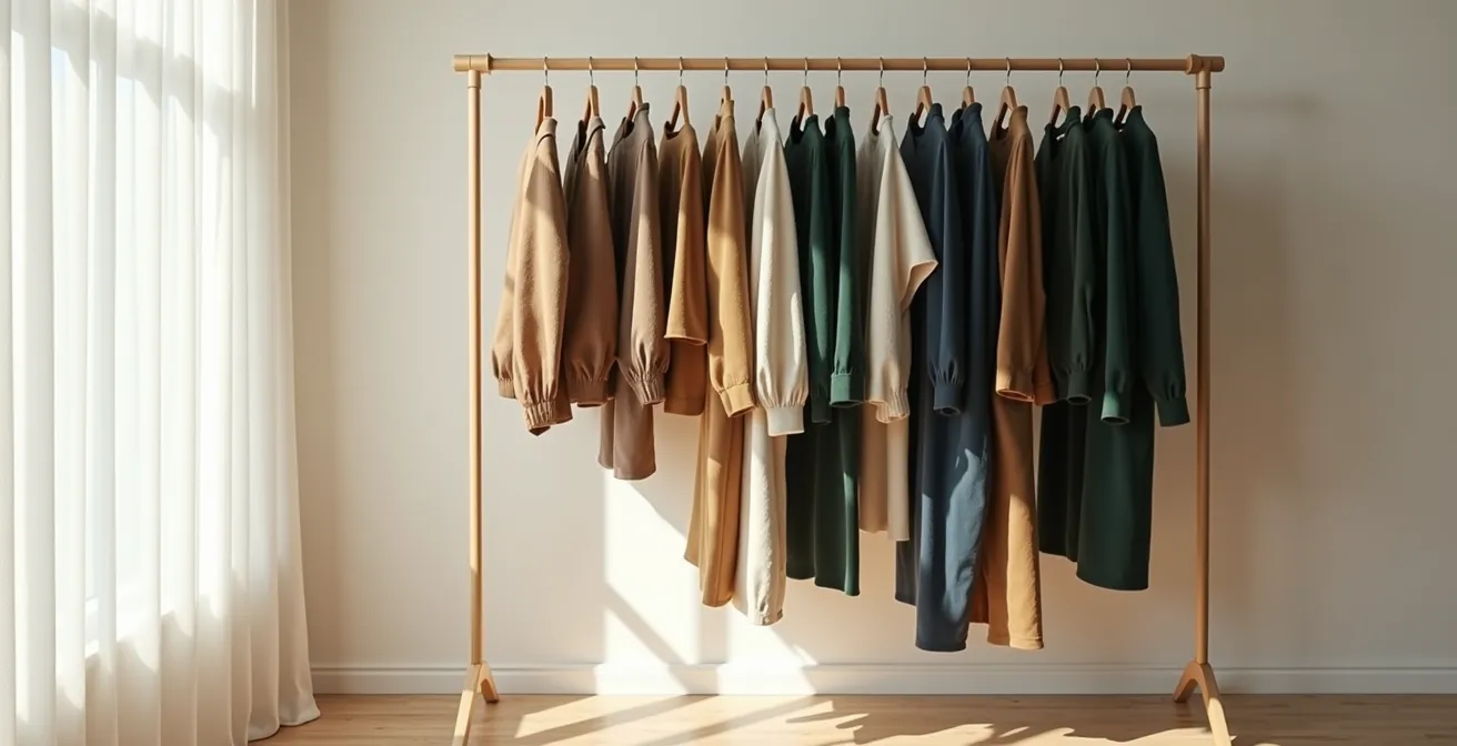 Minimalistische Garderobe für den deutschen Alltag