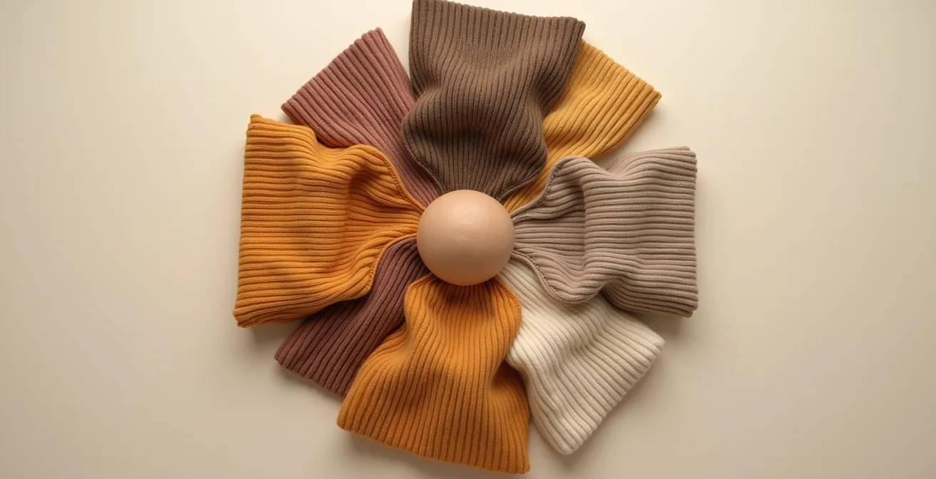 Minimalistische Garderobe mit natürlichen, atmungsaktiven Stoffen